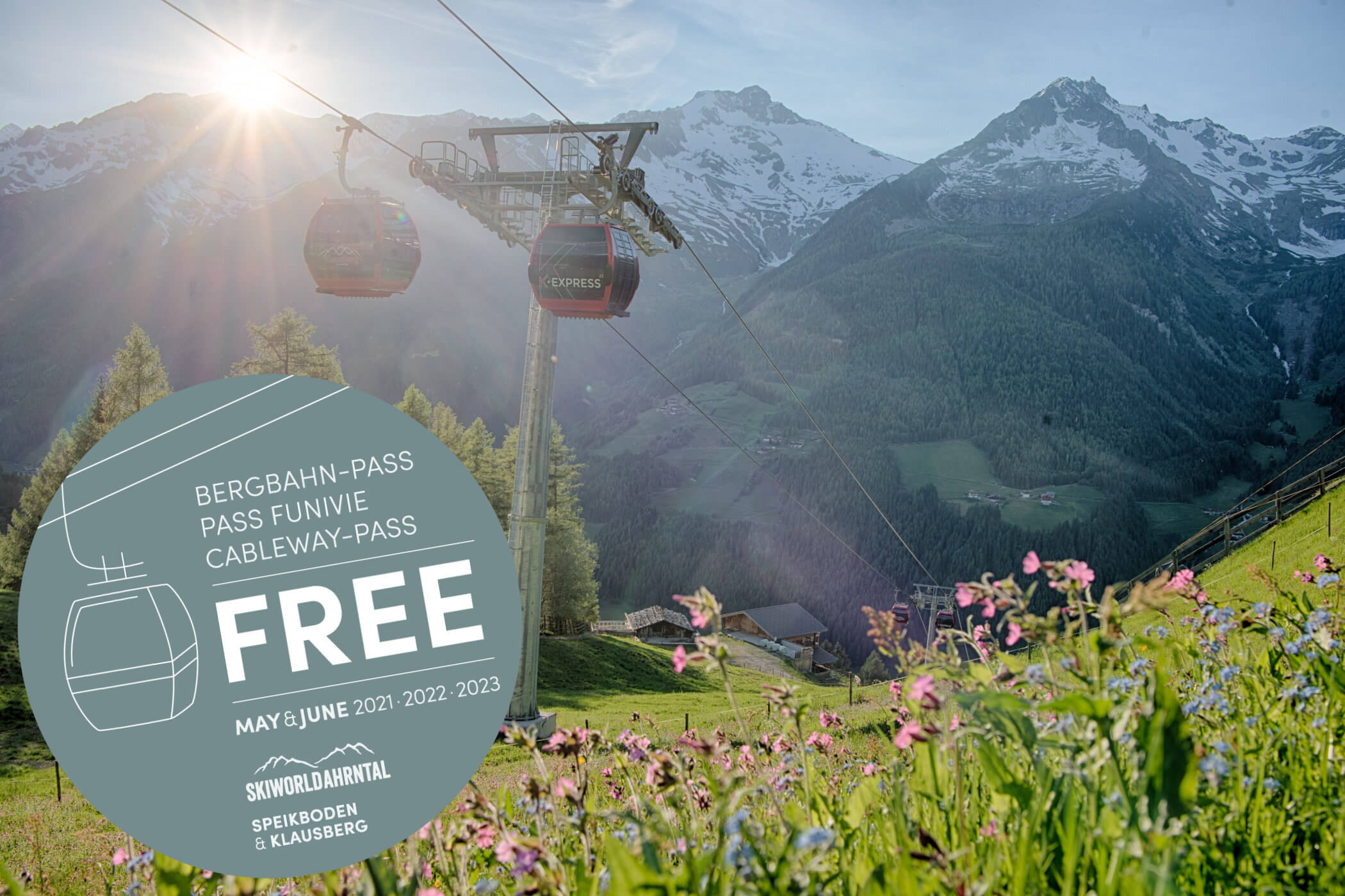 Bergbahn-Pass