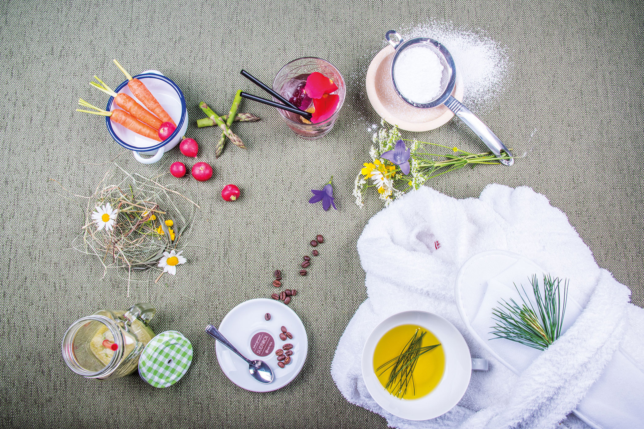 Zutaten aus der Natur