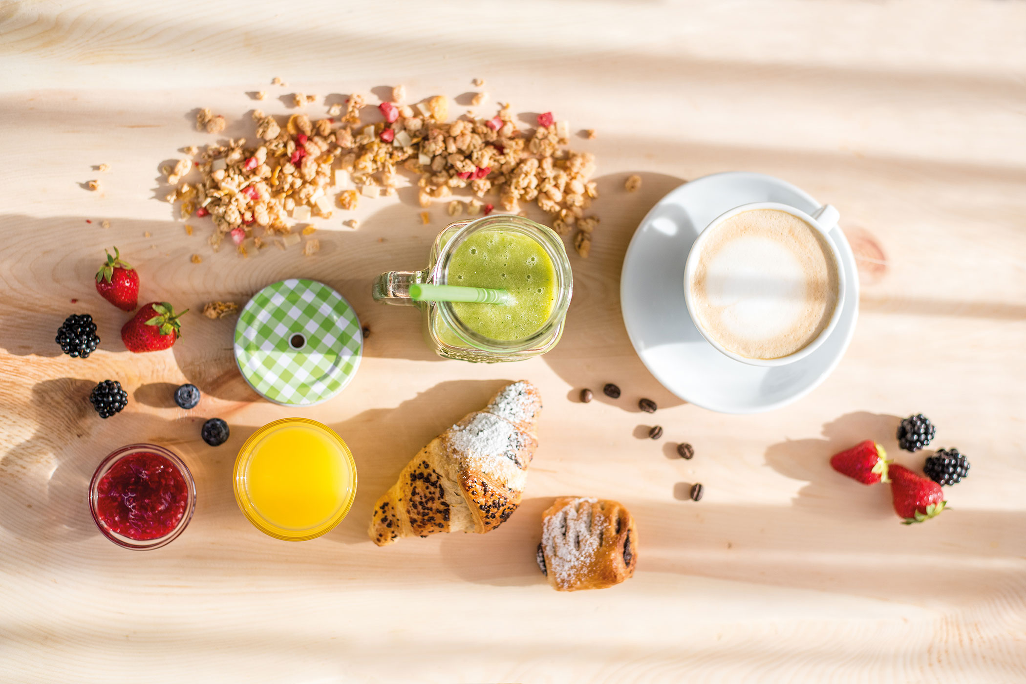 Frühstück genießen