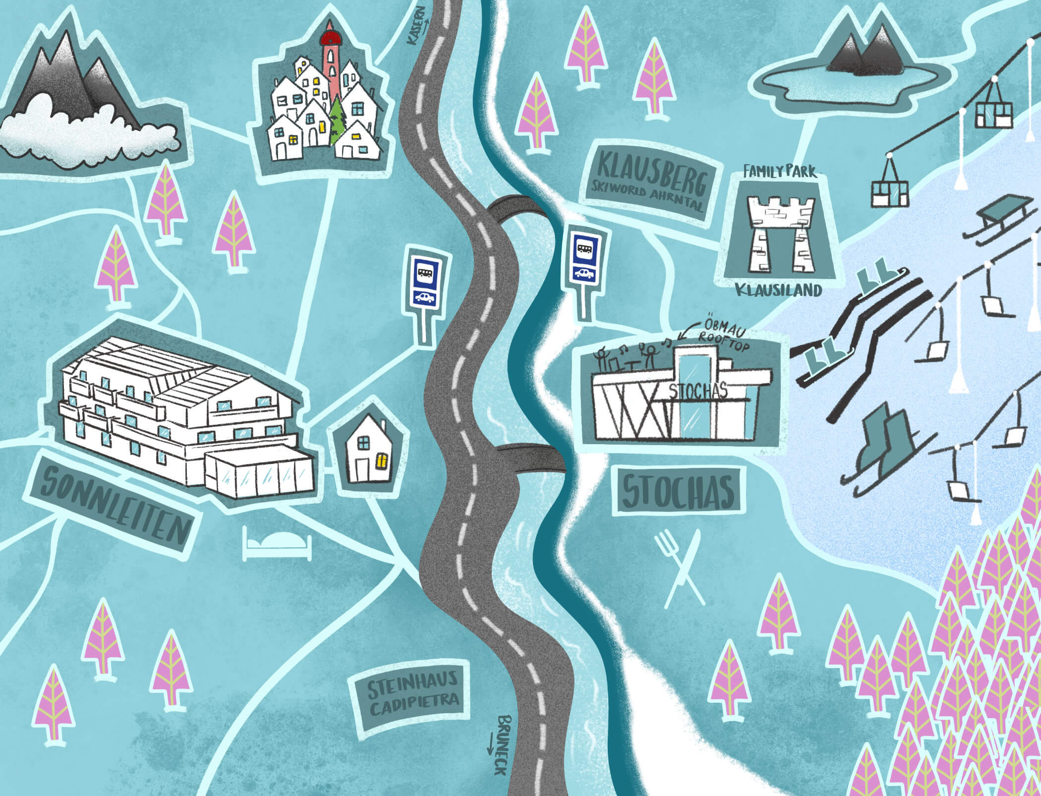 Lageplan - Sonnleiten