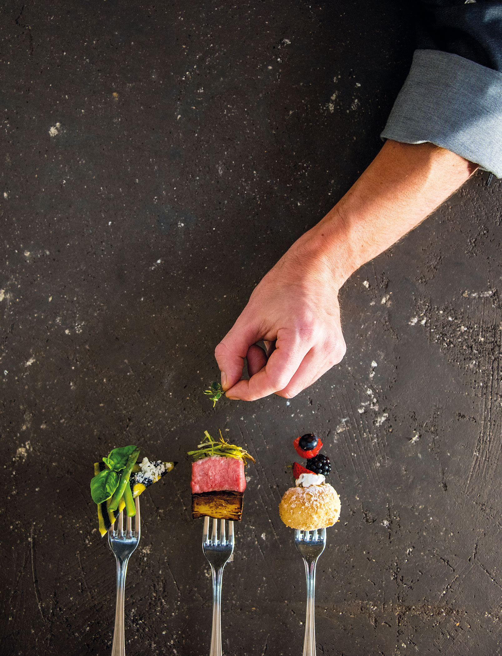 Kochen ist Detailarbeit