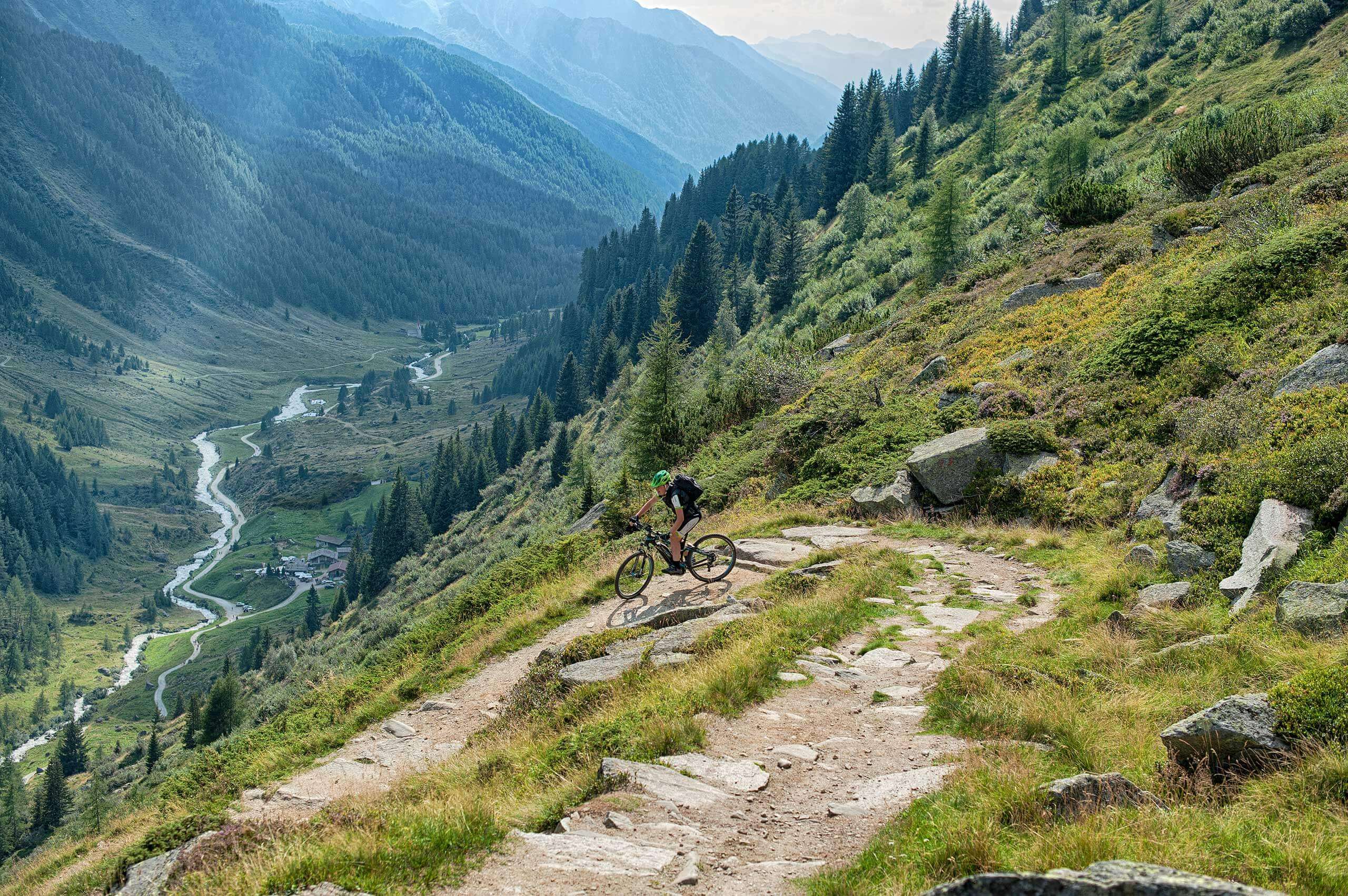 Mountain biking in the Ahrntal