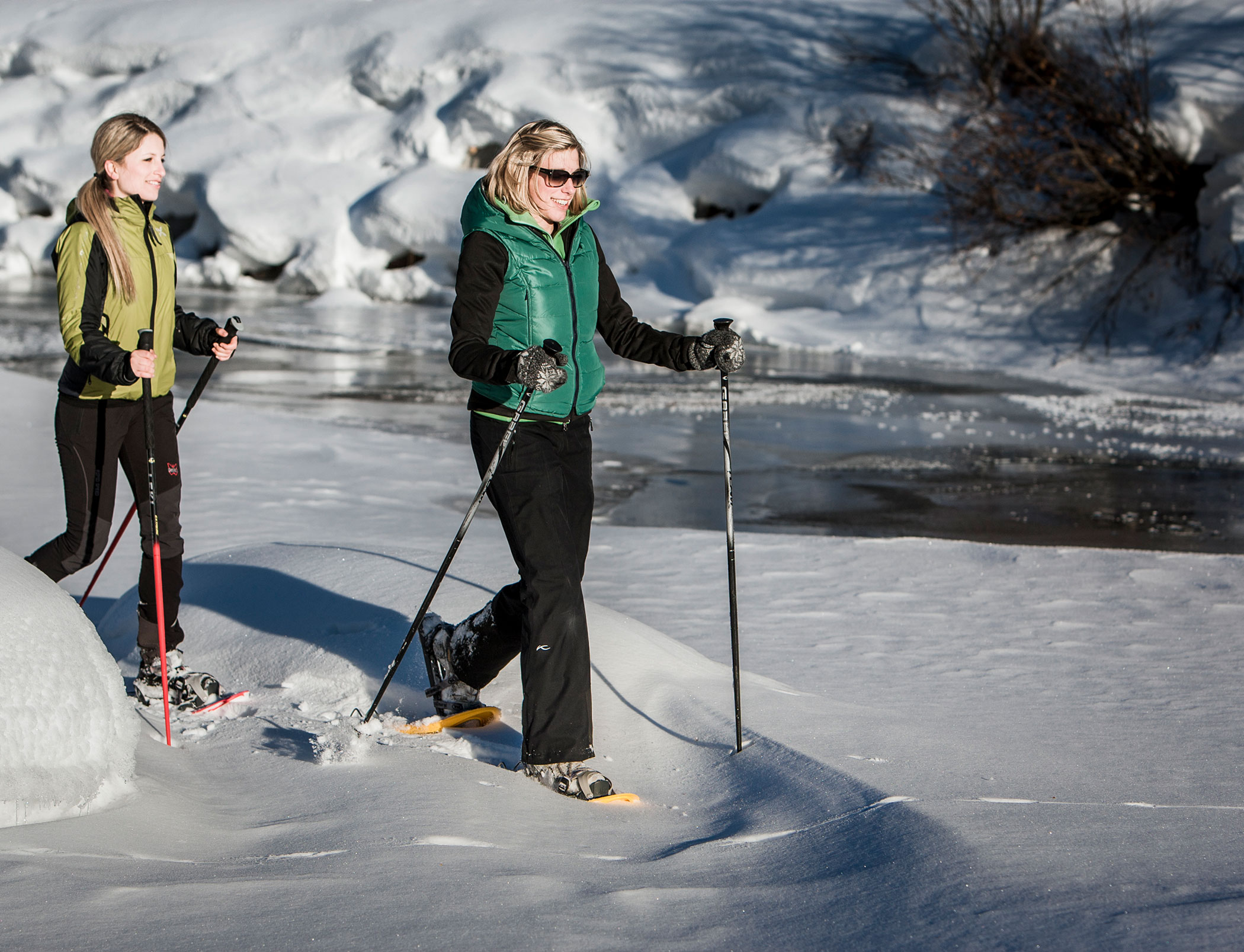 Snowshoeing